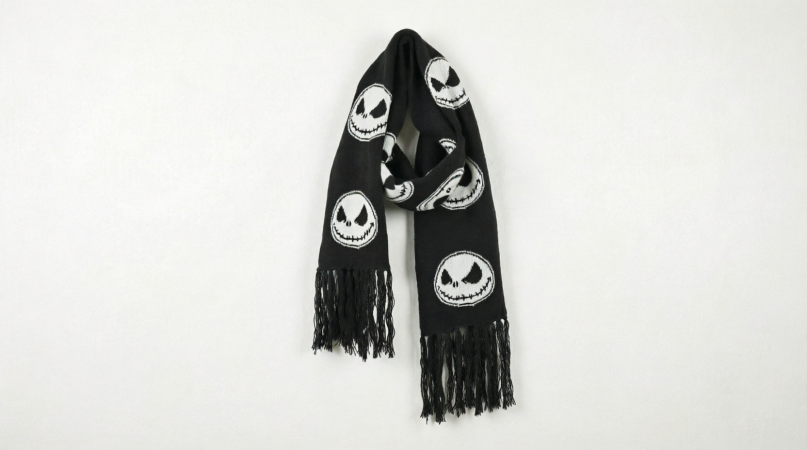 Smiley skull kapa i šal
